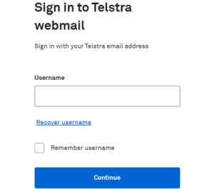 Telstra Webmail Login